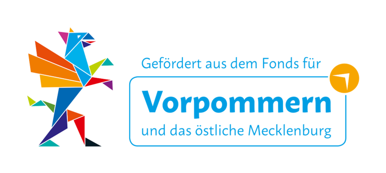 Logo: Das Projekt "Rock on Wheels" wird vom Land Mecklenburg-Vorpommern gefördert.